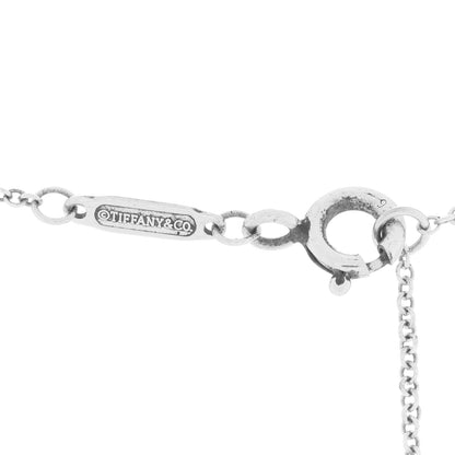 Tiffany Sterling Silver Small T Smile Pendant Necklace 5 of 6