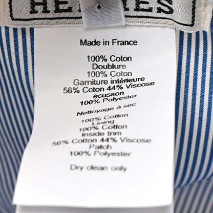 Hermes Cotton Canvas Tess Cap 58 Ecru 8 of 8