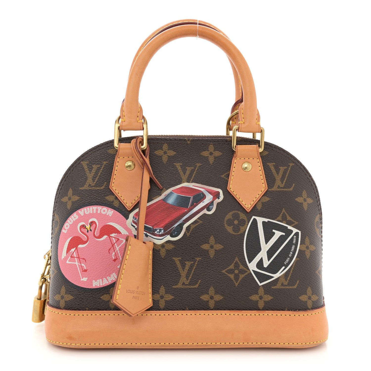 Louis Vuitton Monogram World Tour Alma BB 1 of 13