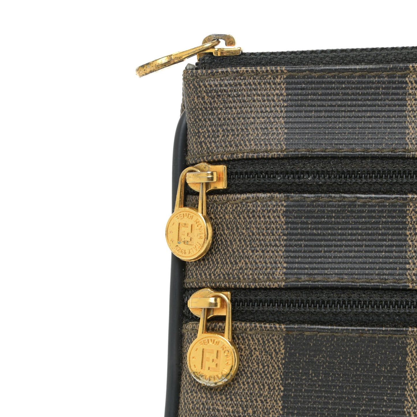 Pequin Zip Clutch Tobacco