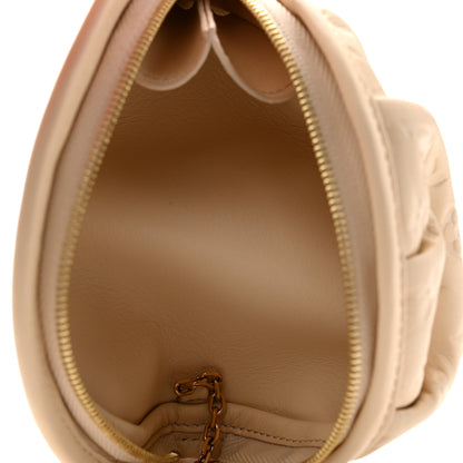 Louis Vuitton Calfskin Monogram Gyoza Key Pouch Beige 5 of 8