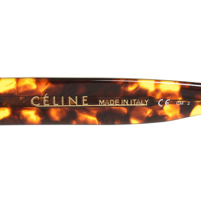 Celine Acetate Shadow Sunglasses CL 41026/S Tortoise Havana Blue 4 of 4
