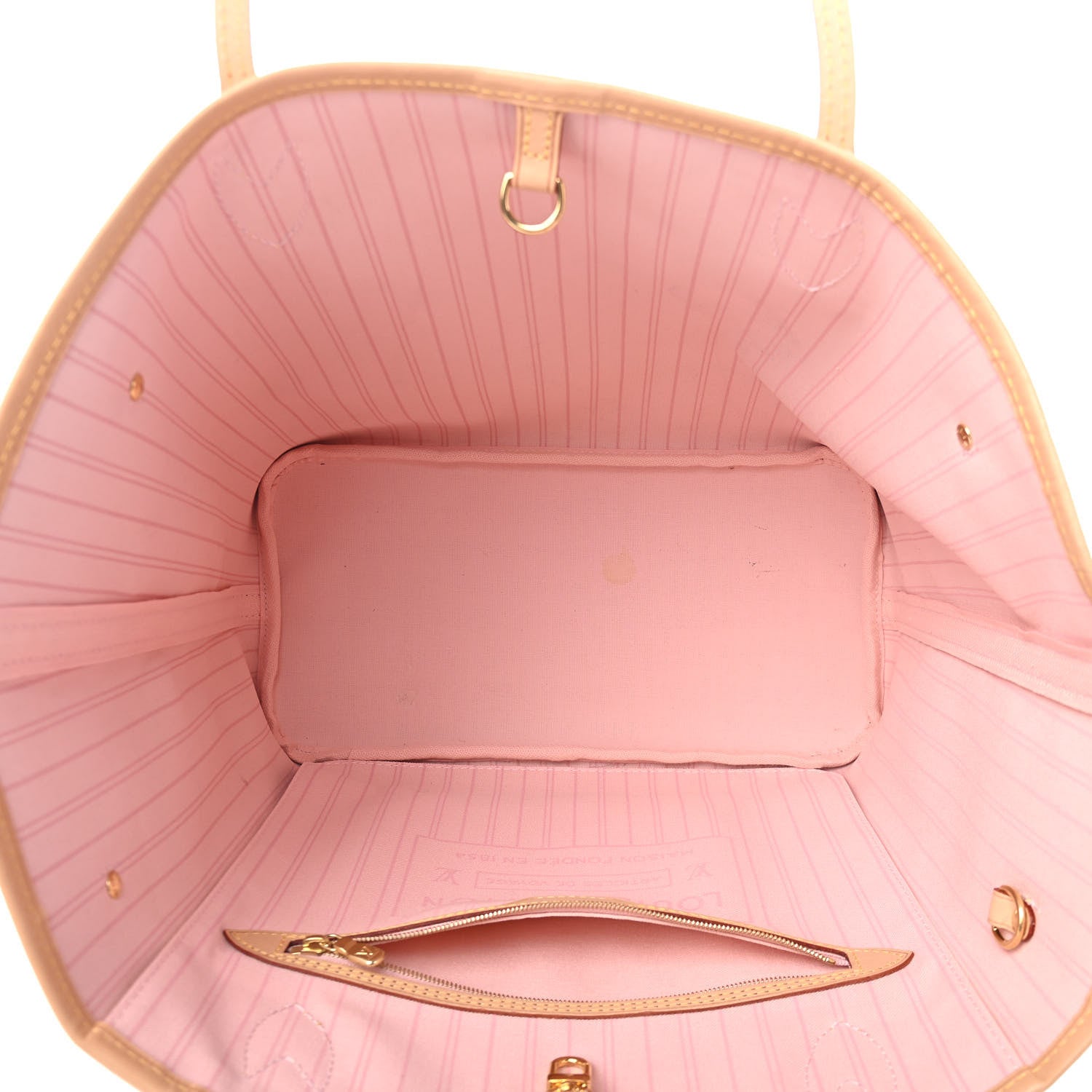 Louis Vuitton Damier Azur Neo Neverfull MM Rose Ballerine 5 of 9