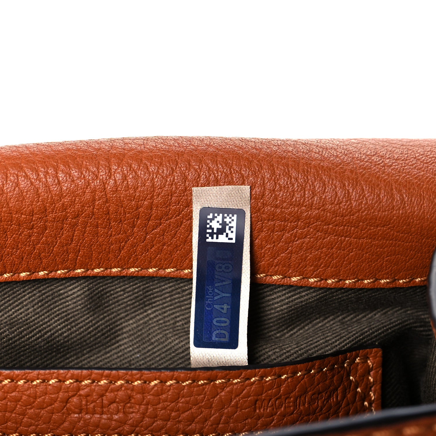 Chloe Calfskin Mini Marcie Round Crossbody Bag Tan 7 of 11