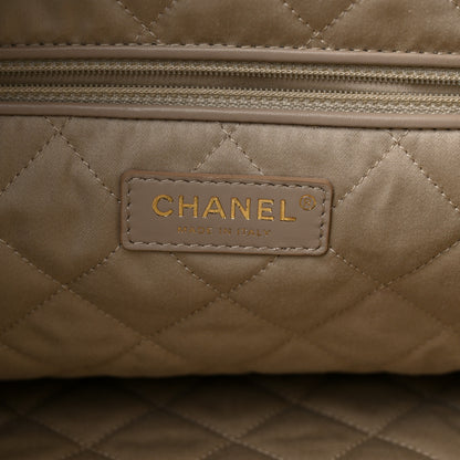 Chanel Metallic Calfskin Quilted Chanel 22 Golden 7 of 10