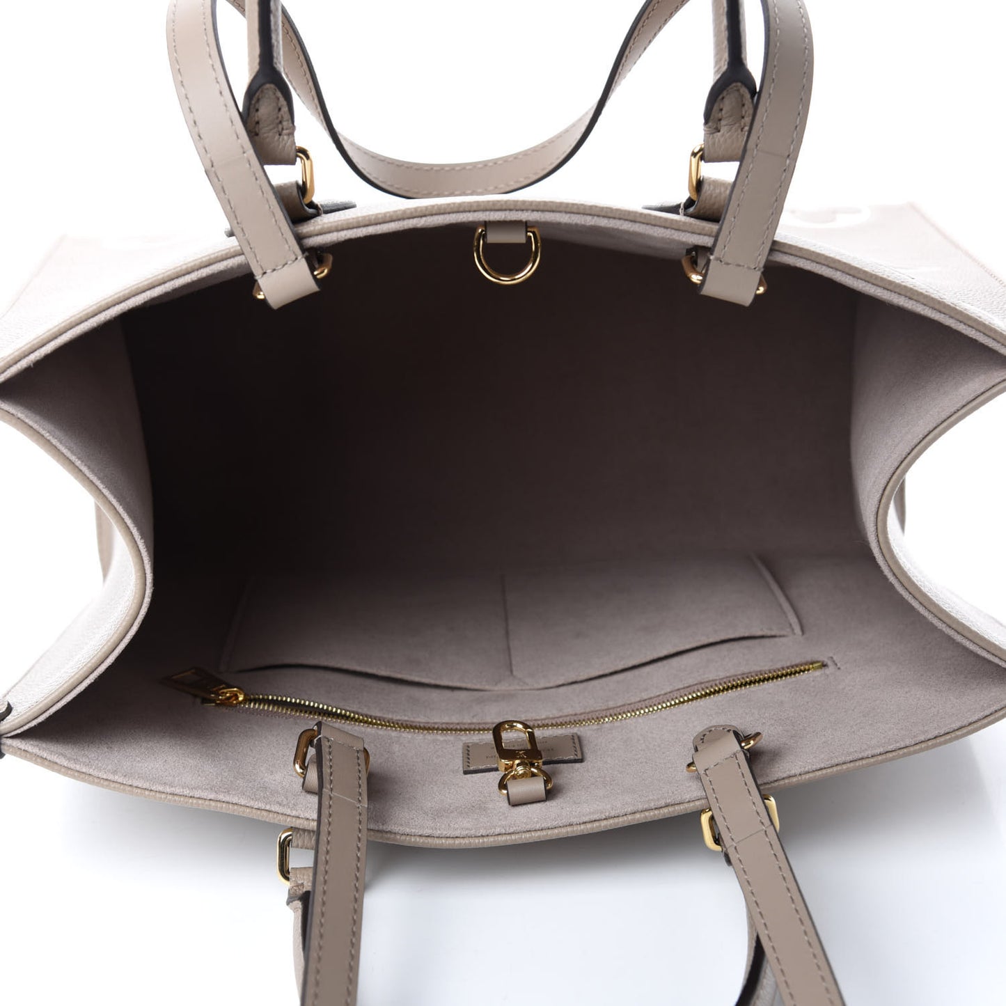 Empreinte Monogram Giant Onthego MM Tourterelle Creme