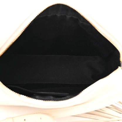 Saint Laurent Calfskin Matelasse Monogram Lou Camera Bag Crema Soft 5 of 10