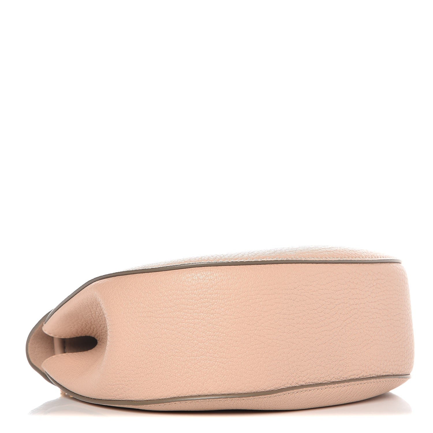 Chloe Grained Lambskin Drew Shoulder Bag Cement Pink 3 of 11
