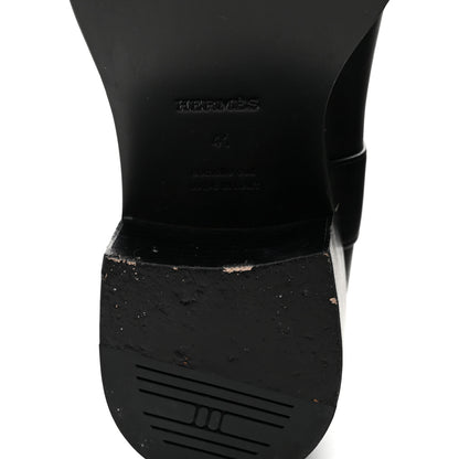 Hermes Box Riding Boots 41 Black 10 of 12