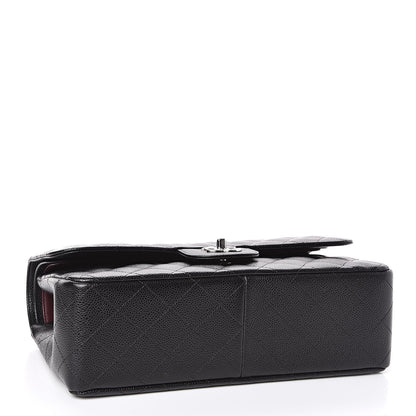 Chanel Caviar Quilted Jumbo Double Flap Black 4 of 11