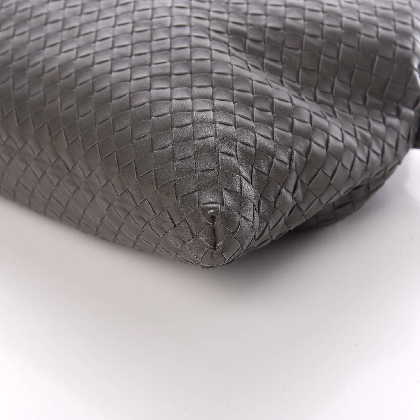 Nappa Intrecciato Medium Convertible Tote Grey