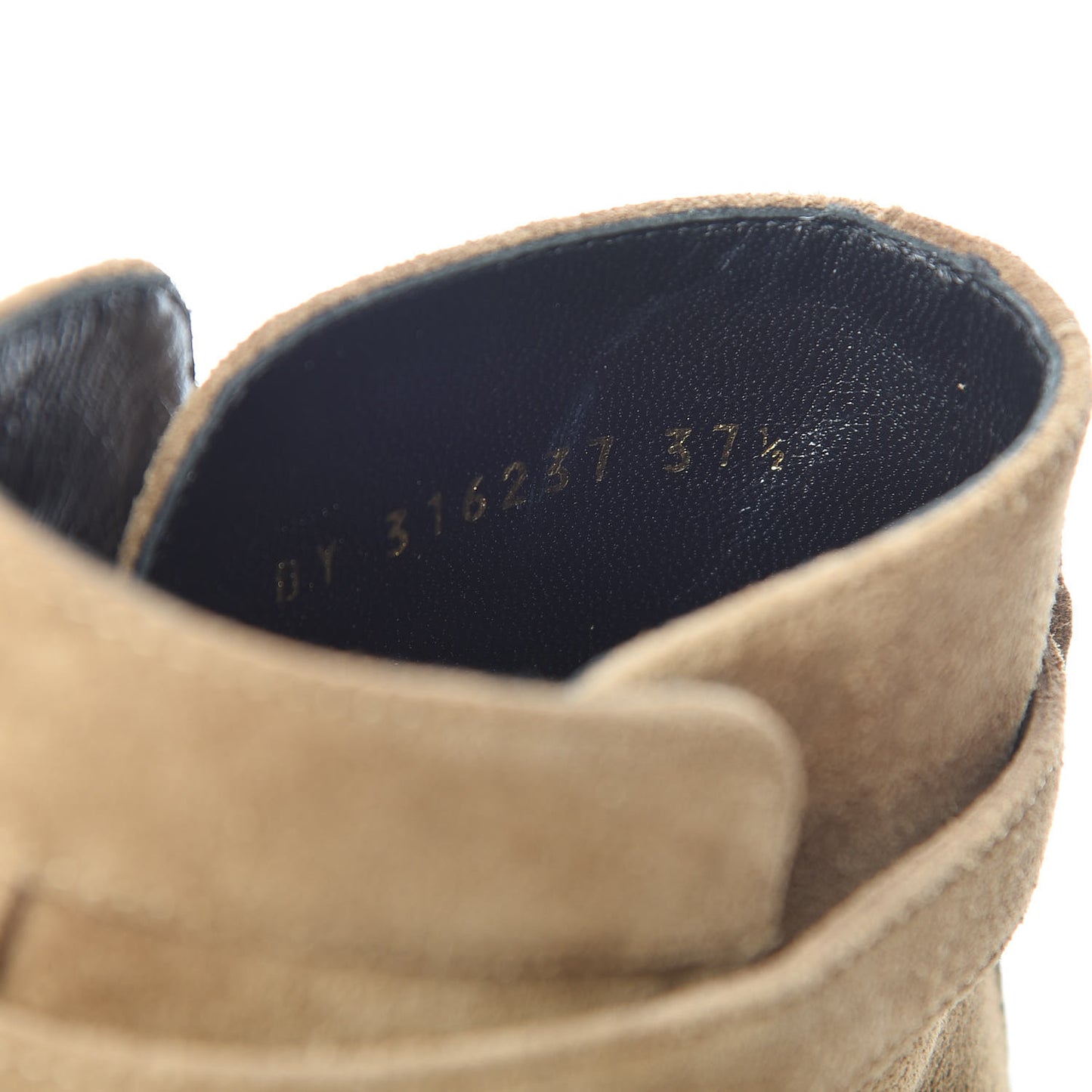 Suede Womens Blake Ankle Boots 37.5 New Sigaro