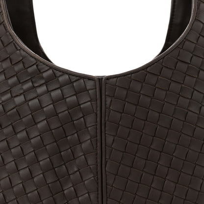 Bottega Veneta Nappa Intrecciato Ball Hobo Ebano 7 of 11