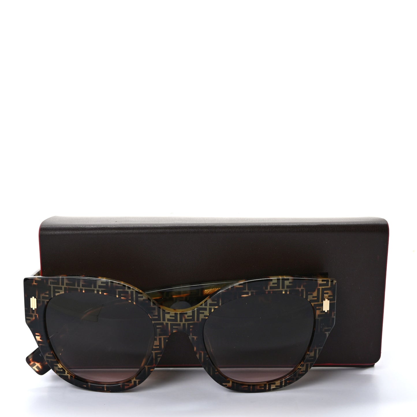 Acetate Fendi Roma Sunglasses FF 0452/F/S Havana