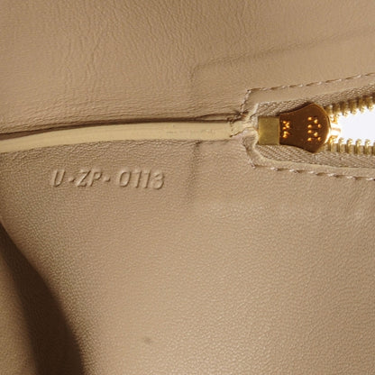 Celine Lambskin Bi-Color Solo Clutch Pouch Beige Butter 8 of 8