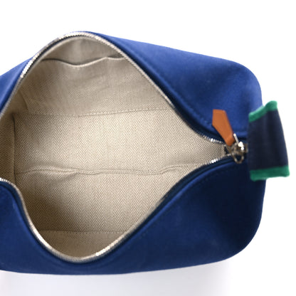 Hermes Canvas Small Bride-A-Brac Pouch Marine 5 of 6