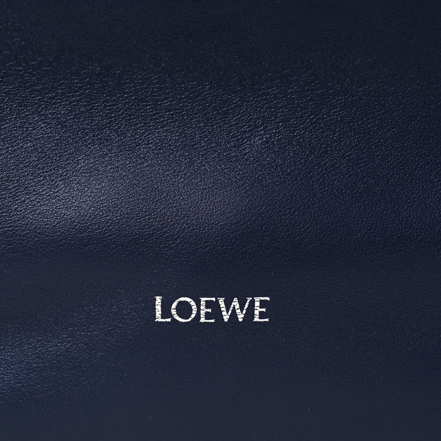 Loewe Nappa Small Squeeze Bag Abyss Blue 7 of 10