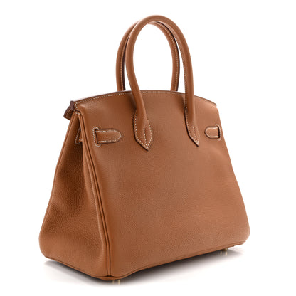 Hermes Togo Birkin 30 Gold 3 of 11