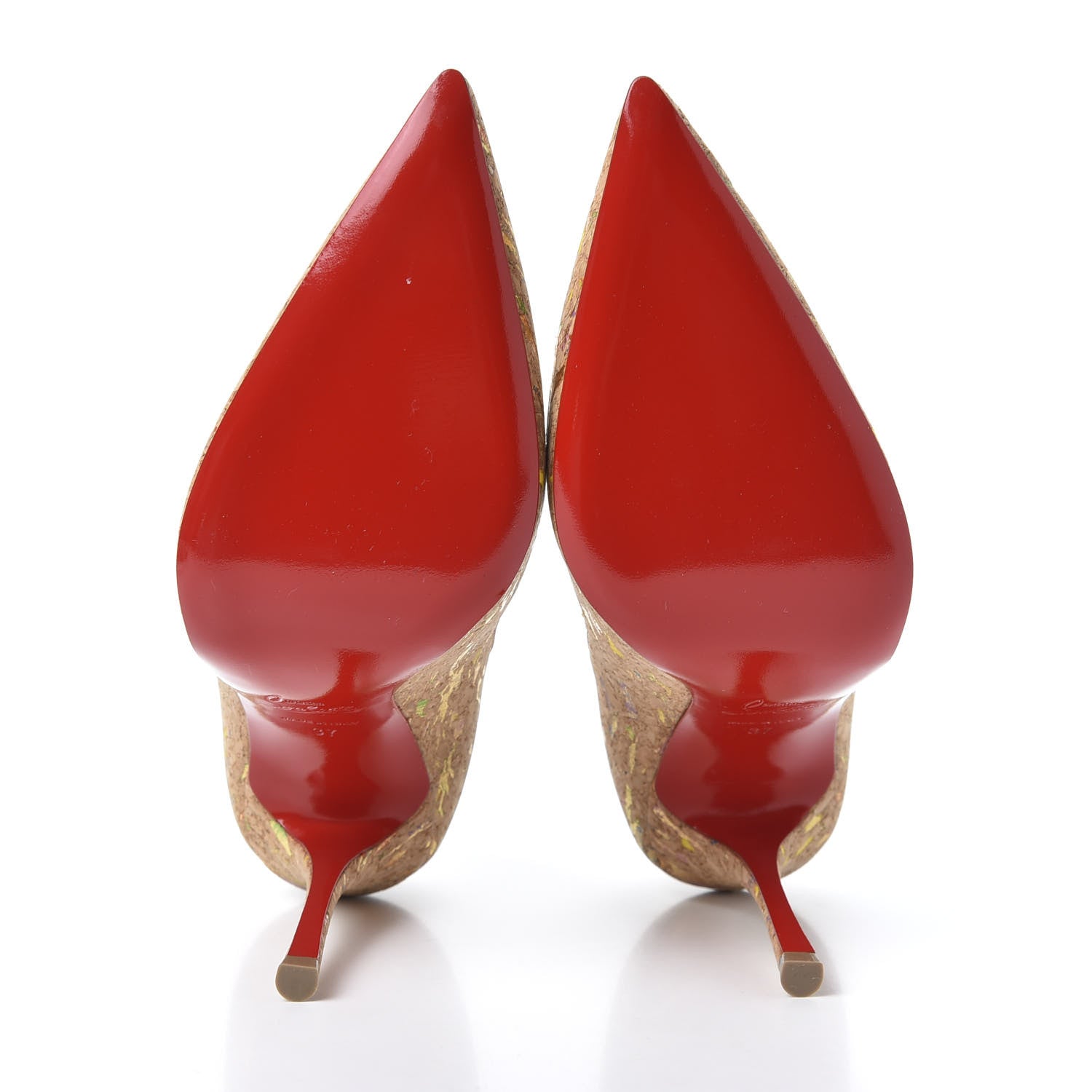 Christian Louboutin Liege Lame Decoltish 100 Pumps 37 Multicolor 6 of 10