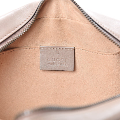 Gucci Calfskin Matelasse Small GG Marmont Chain Shoulder Bag Porcelain Rose 5 of 14