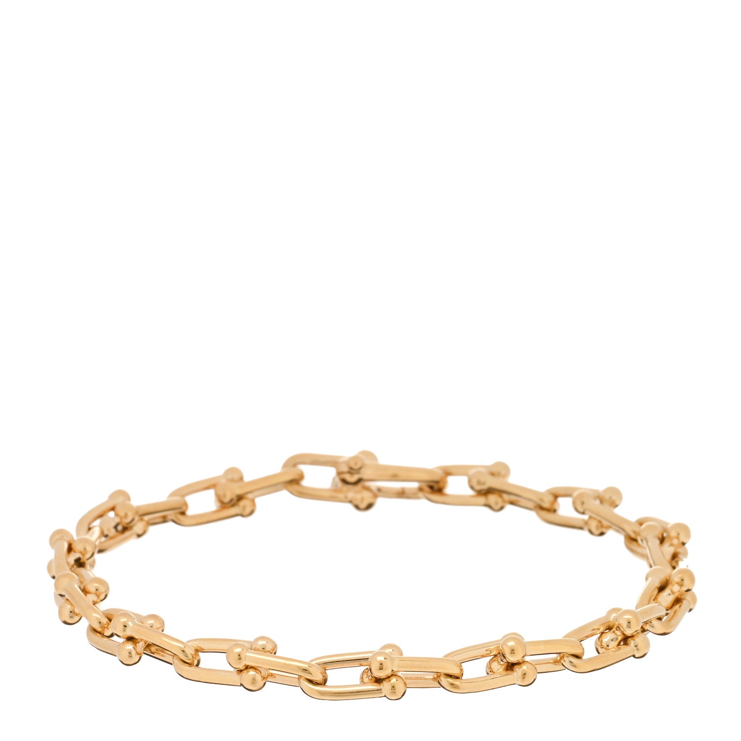 Tiffany 18K Yellow Gold Small HardWear Link Bracelet 1 of 4