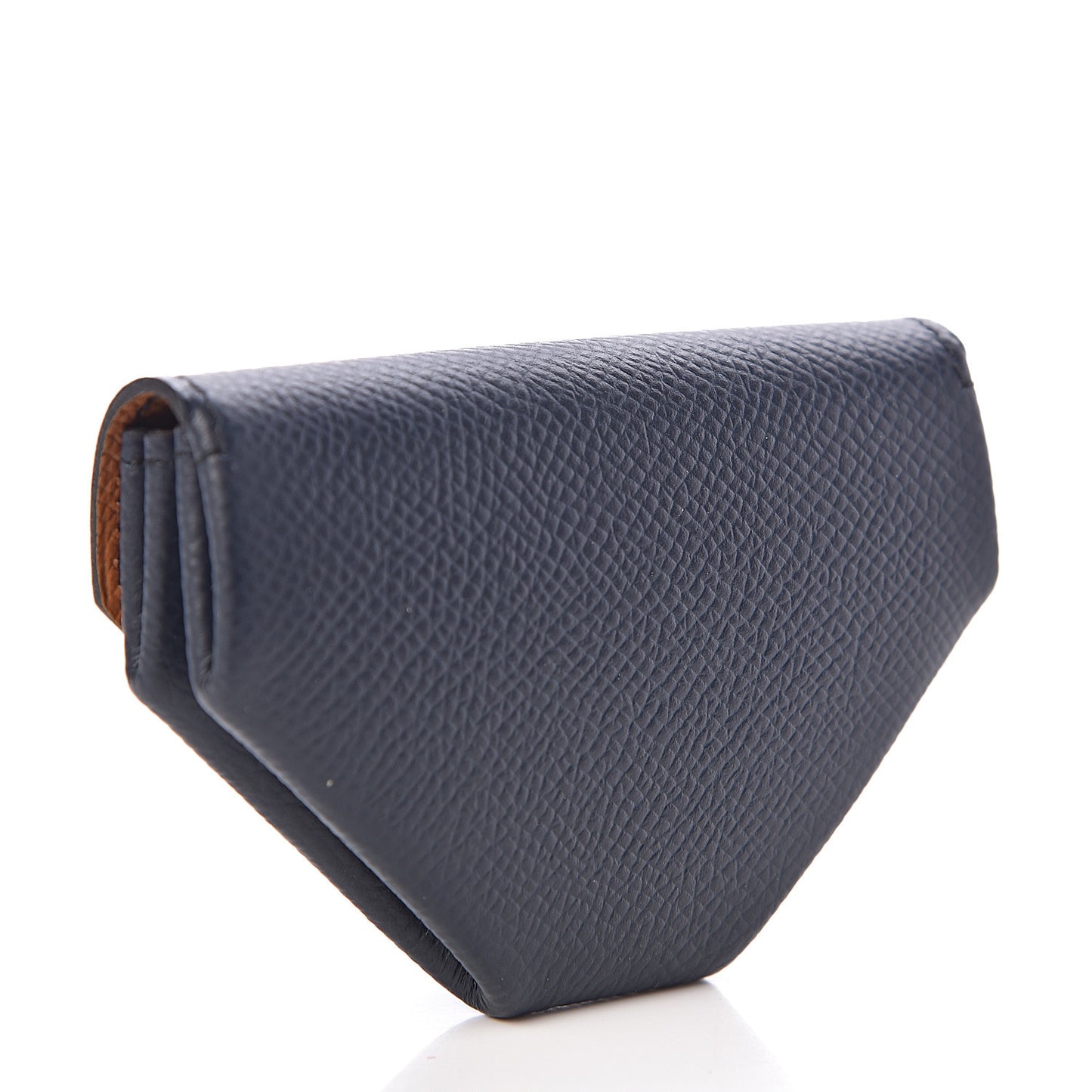 Epsom Verso 24 Change Purse Bleu Indigo Gold
