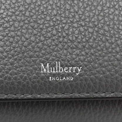 Mulberry Small Classic Grain Small Continental French Purse Wallet Charcoal 6 of 9