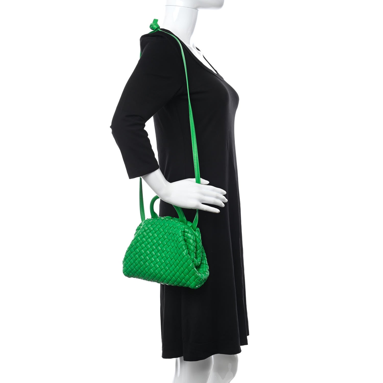 Bottega Veneta Nappa Intreccio Mini Padded Handle Bag Parakeet 2 of 9