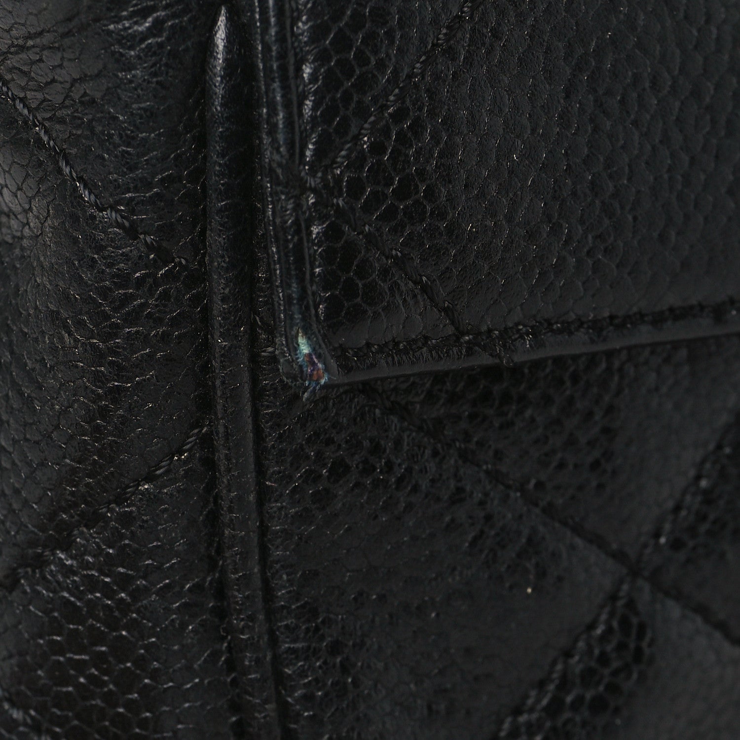 Chanel Caviar Quilted Medium Single Flap Black 12 of 17