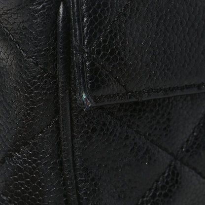 Chanel Caviar Quilted Medium Single Flap Black 12 of 17