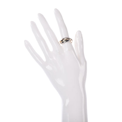 Cartier 18K Pink Yellow White Gold Classic Les Must De Trinity Ring 54 7 2 of 4