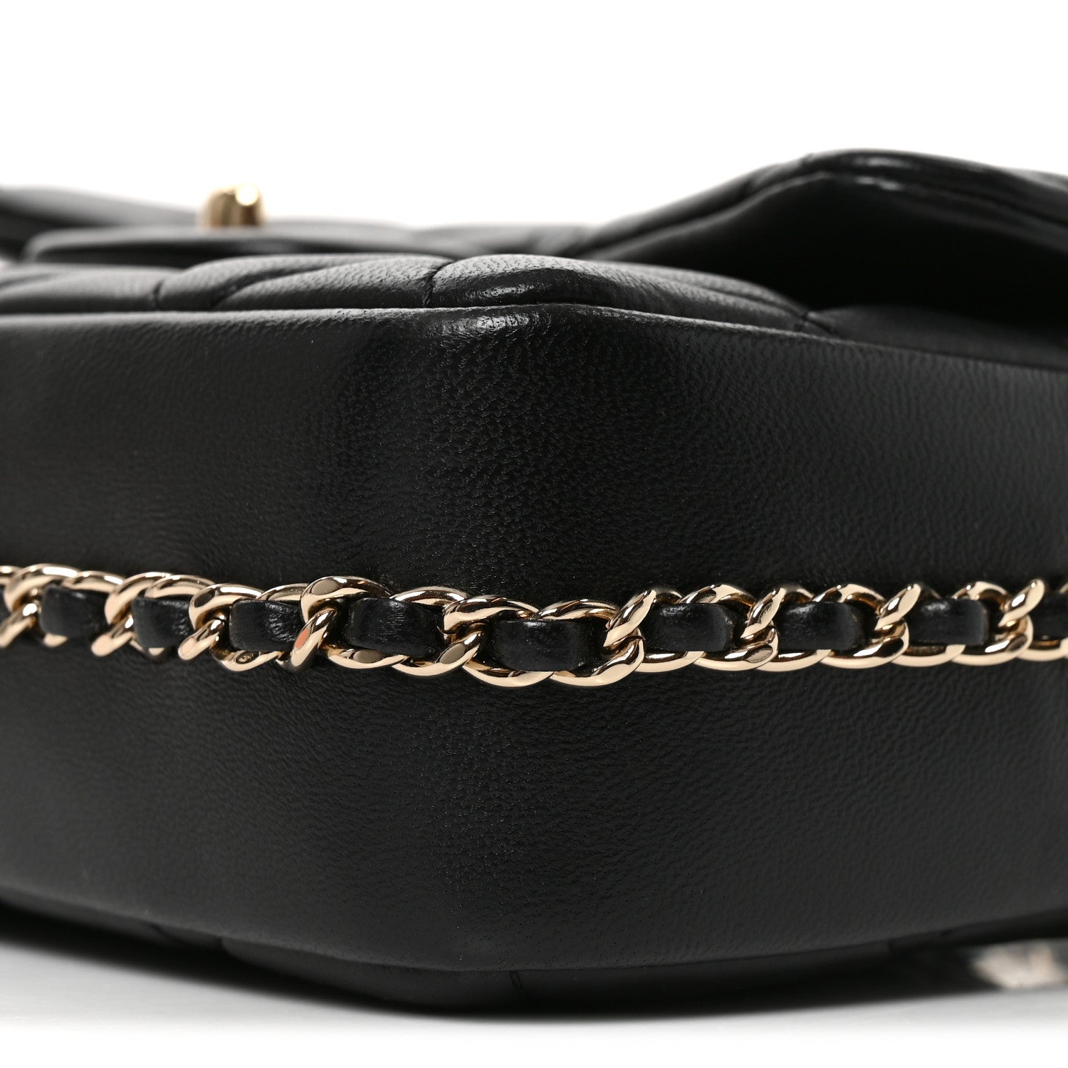 Chanel Lambskin Quilted Small My Precious Flap Black 10 of 10