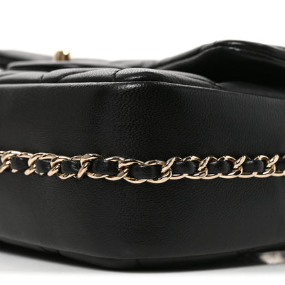 Chanel Lambskin Quilted Small My Precious Flap Black 10 of 10