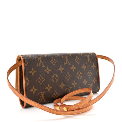 Louis Vuitton Monogram Pochette Twin GM 3 of 13