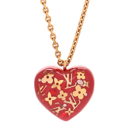 Louis Vuitton Inclusion Heart Necklace Pomme D'Amour 4 of 6