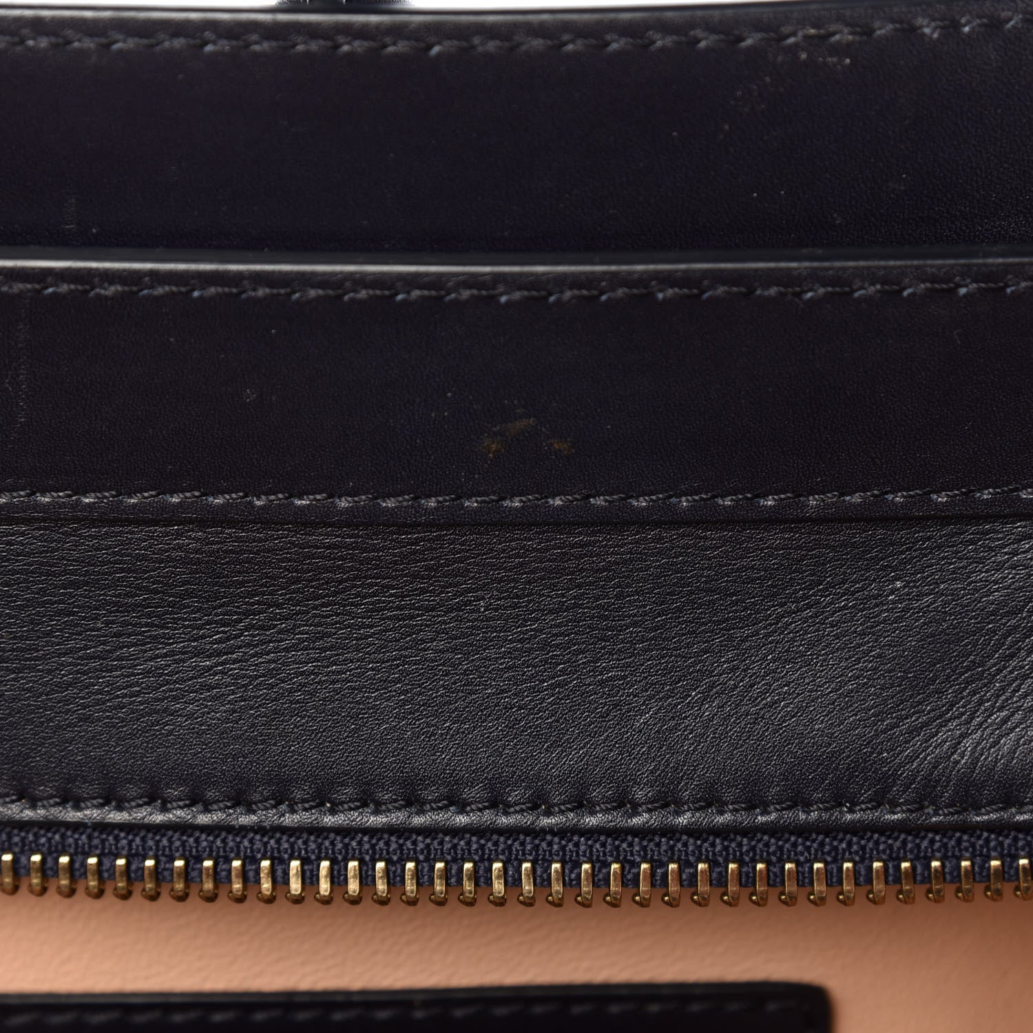 Celine Satin Calfskin Mini Tri-Color Luggage Anthracite 9 of 17