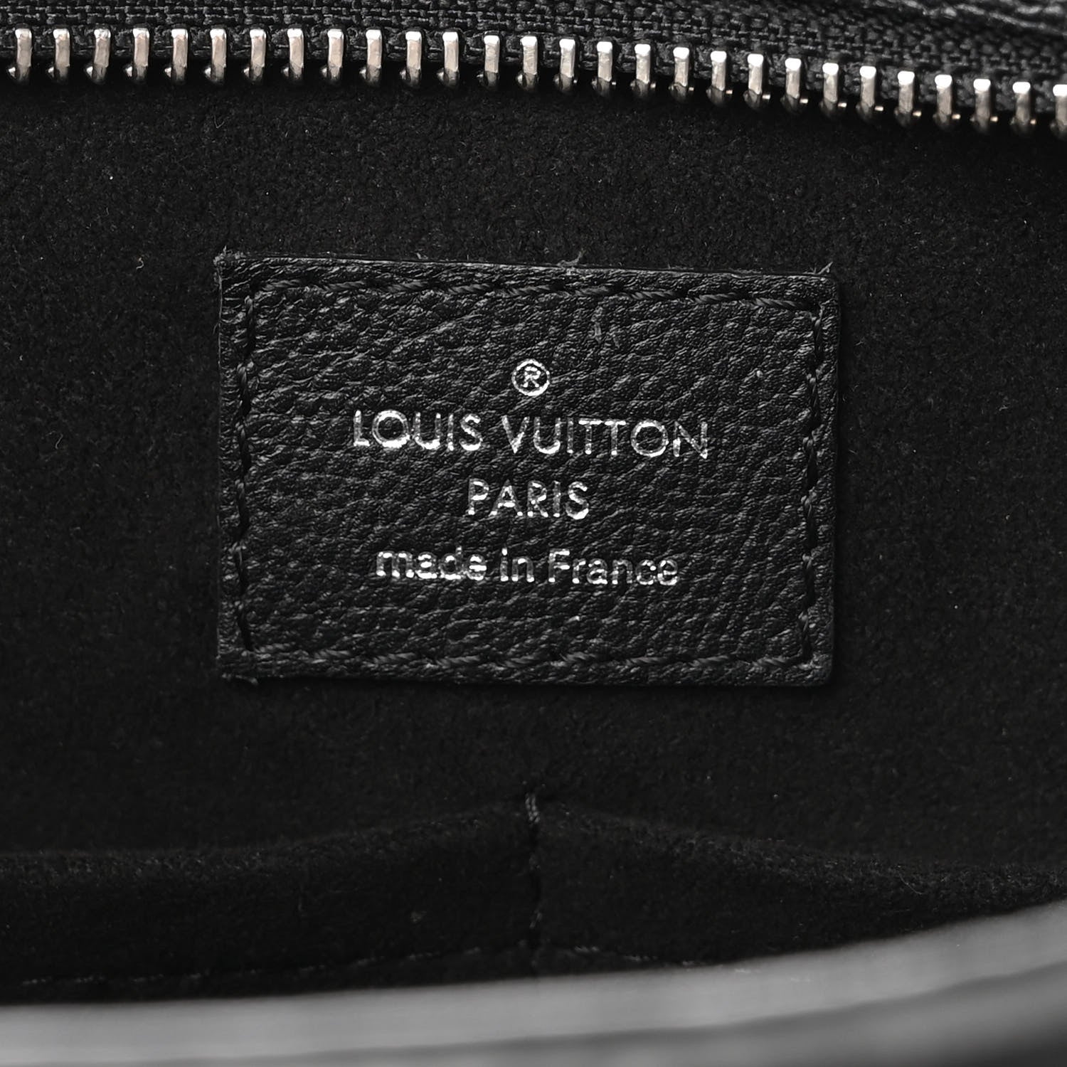 Louis Vuitton Monogram Cuir Plume Very Zipped Tote Black 6 of 12