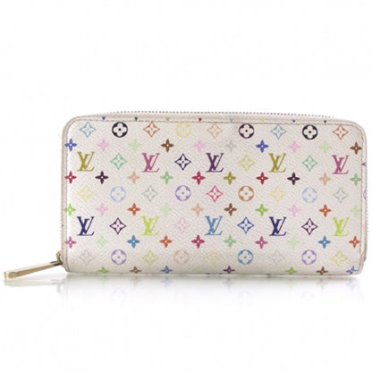 Louis Vuitton Monogram Multicolor Zippy Wallet White 1 of 9