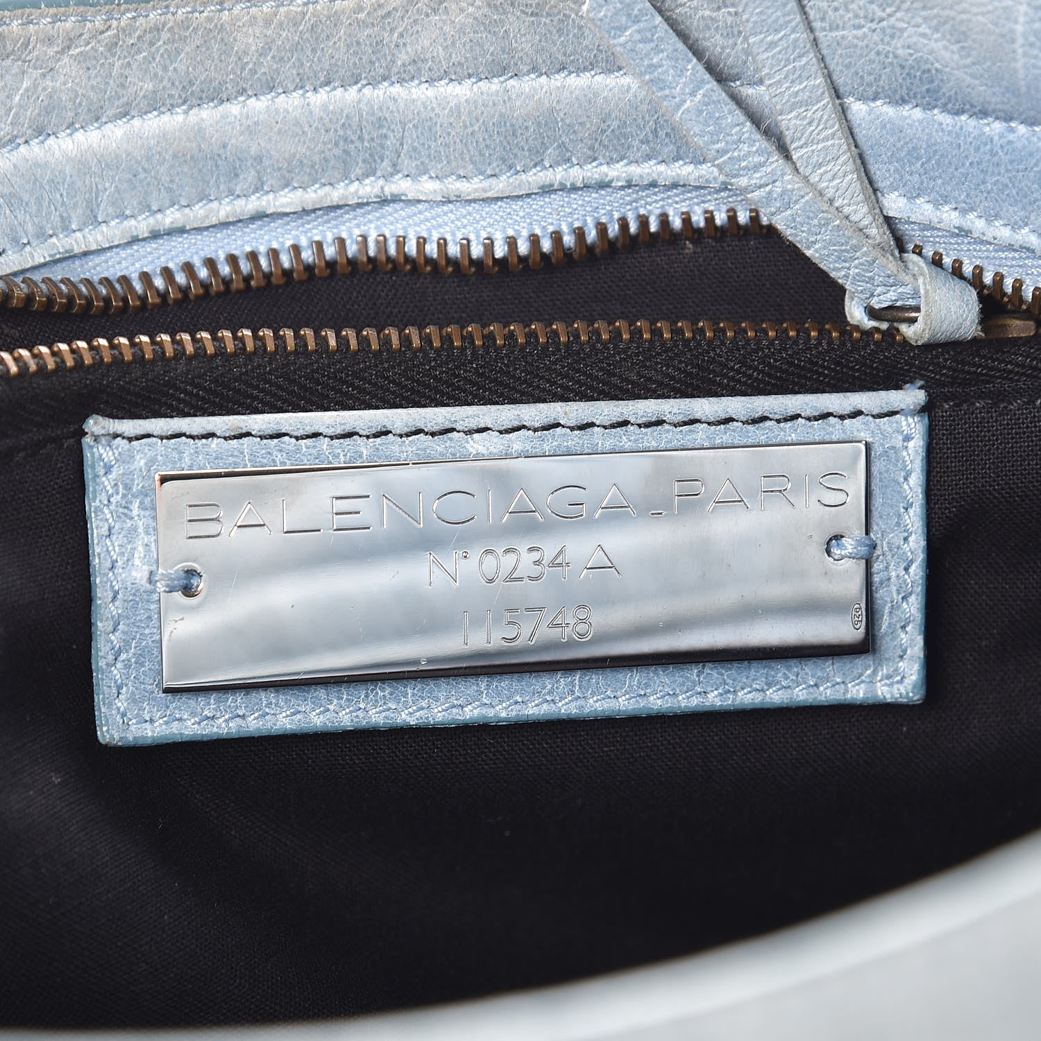 Balenciaga Agneau Classic Hardware S Cityky Bleu 6 of 13