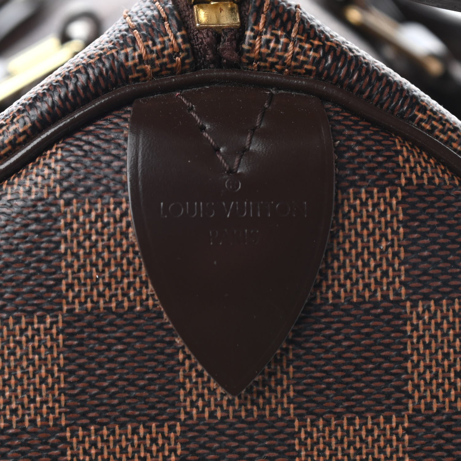Louis Vuitton Damier Ebene Speedy 35 6 of 10