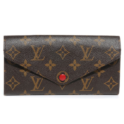 Louis Vuitton Monogram Josephine Wallet Red 1 of 7