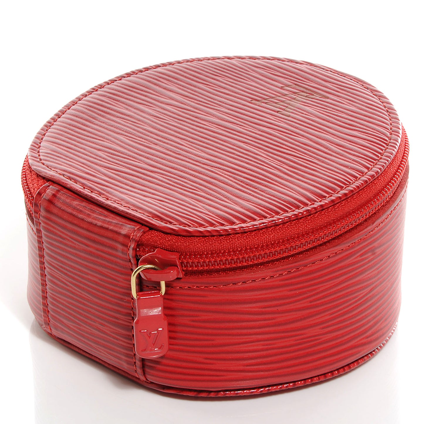 Epi Ecrin Bijoux 12cm Jewelry Box Case Red