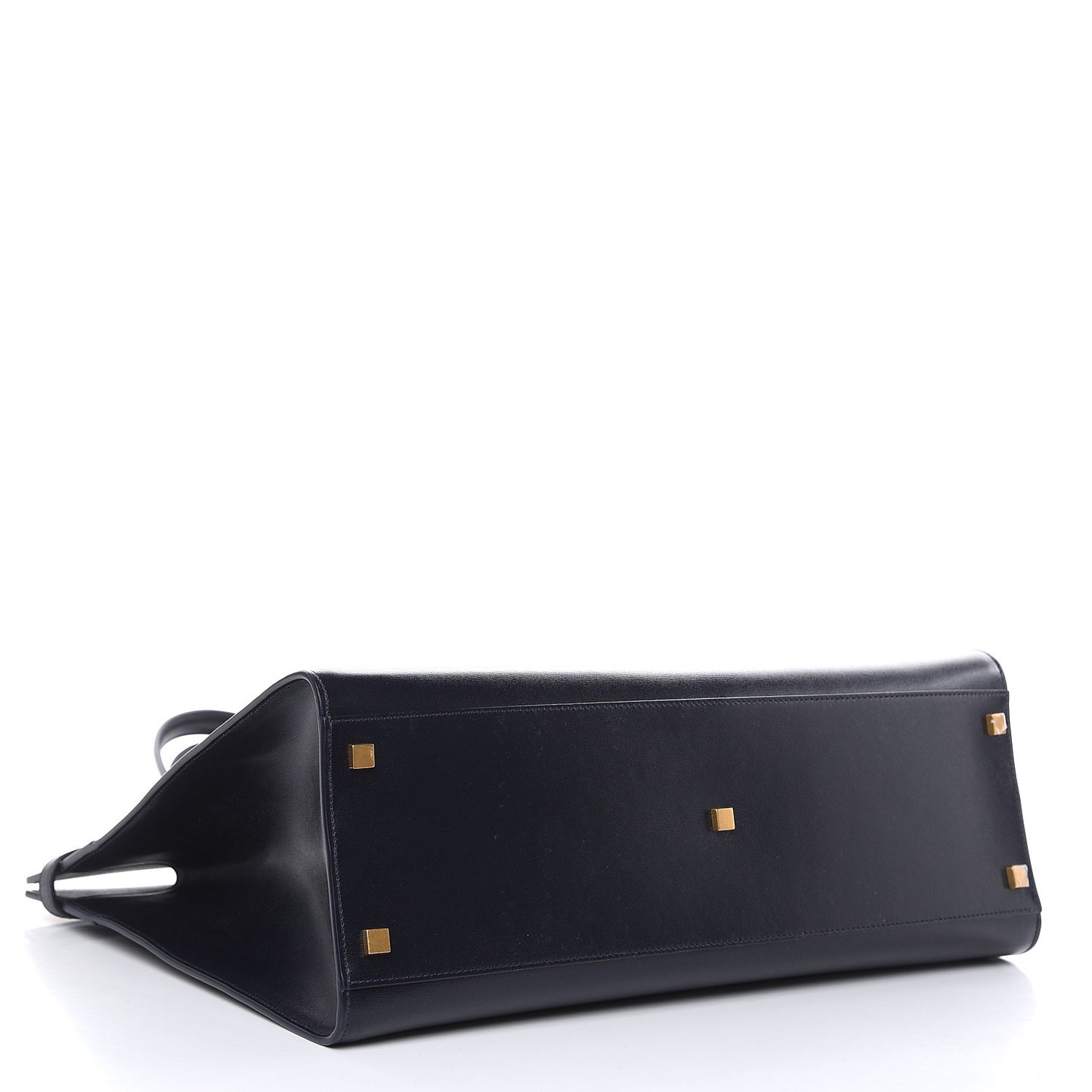 Calfskin Medium Manhattan Shopper Tote Dark Notte