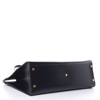 Saint Laurent Calfskin Medium Manhattan Shopper Tote Dark Notte 4 of 8