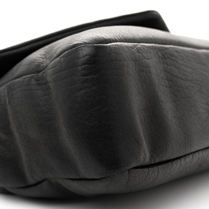 Saint Laurent Grained Lambskin Large Calypso Black 9 of 12