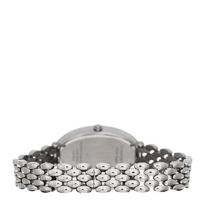 Tiffany Stainless Steel Diamond 21mm 2-Hand Cocktail Quartz Watch 3 of 4