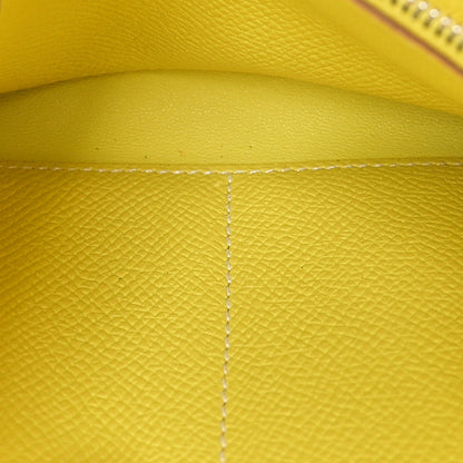 Hermes Epsom Constance Short Wallet Lime 5 of 7