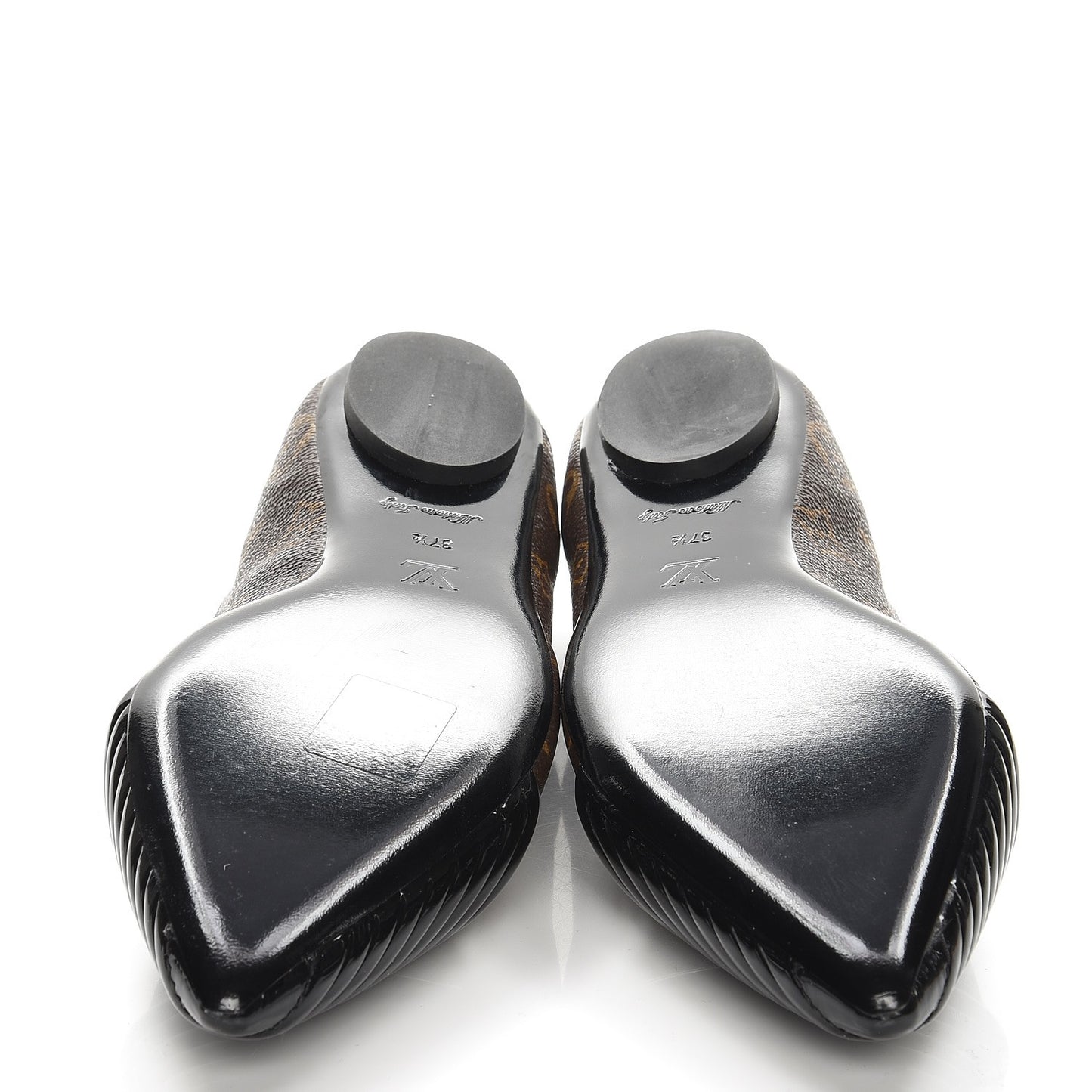 Monogram Inspired Ballerina Flats 37.5