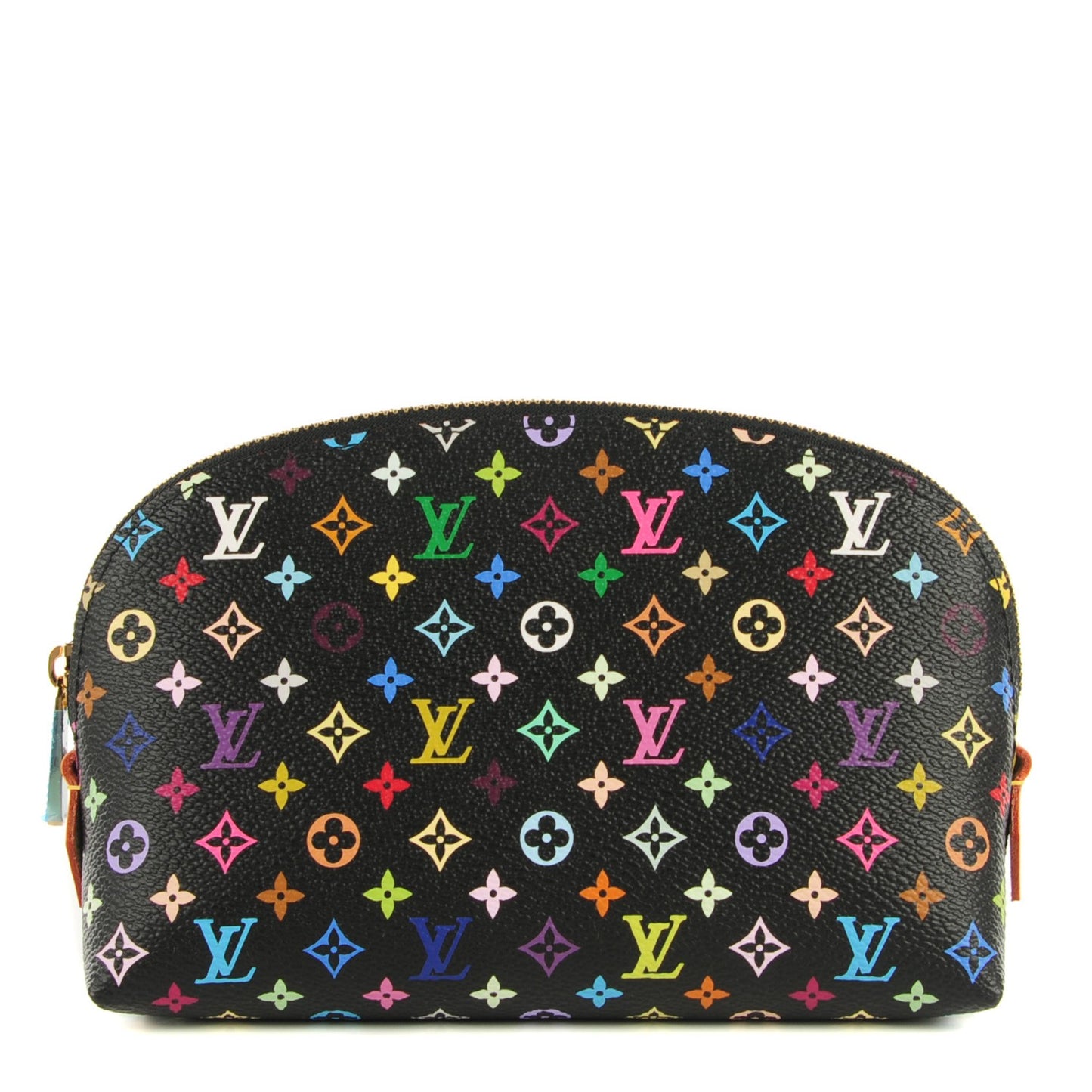 Monogram Multicolor Cosmetic Pouch Black Grenade