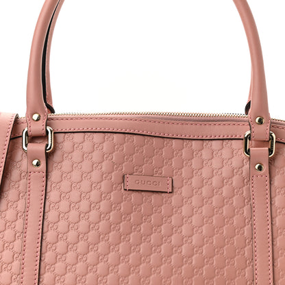 Gucci Soft Microguccissima Large Dome Satchel Soft Pink 8 of 11